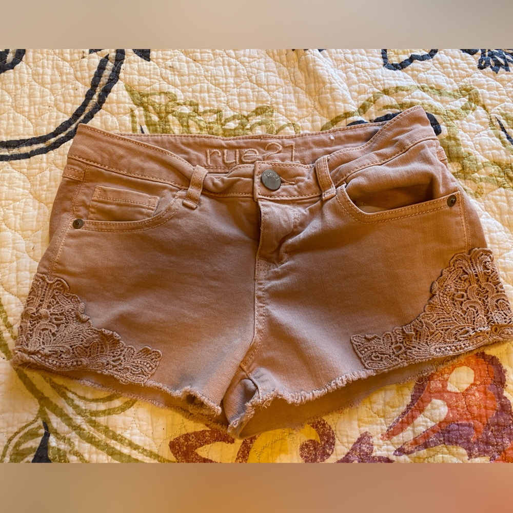 Blush Pink Shorts